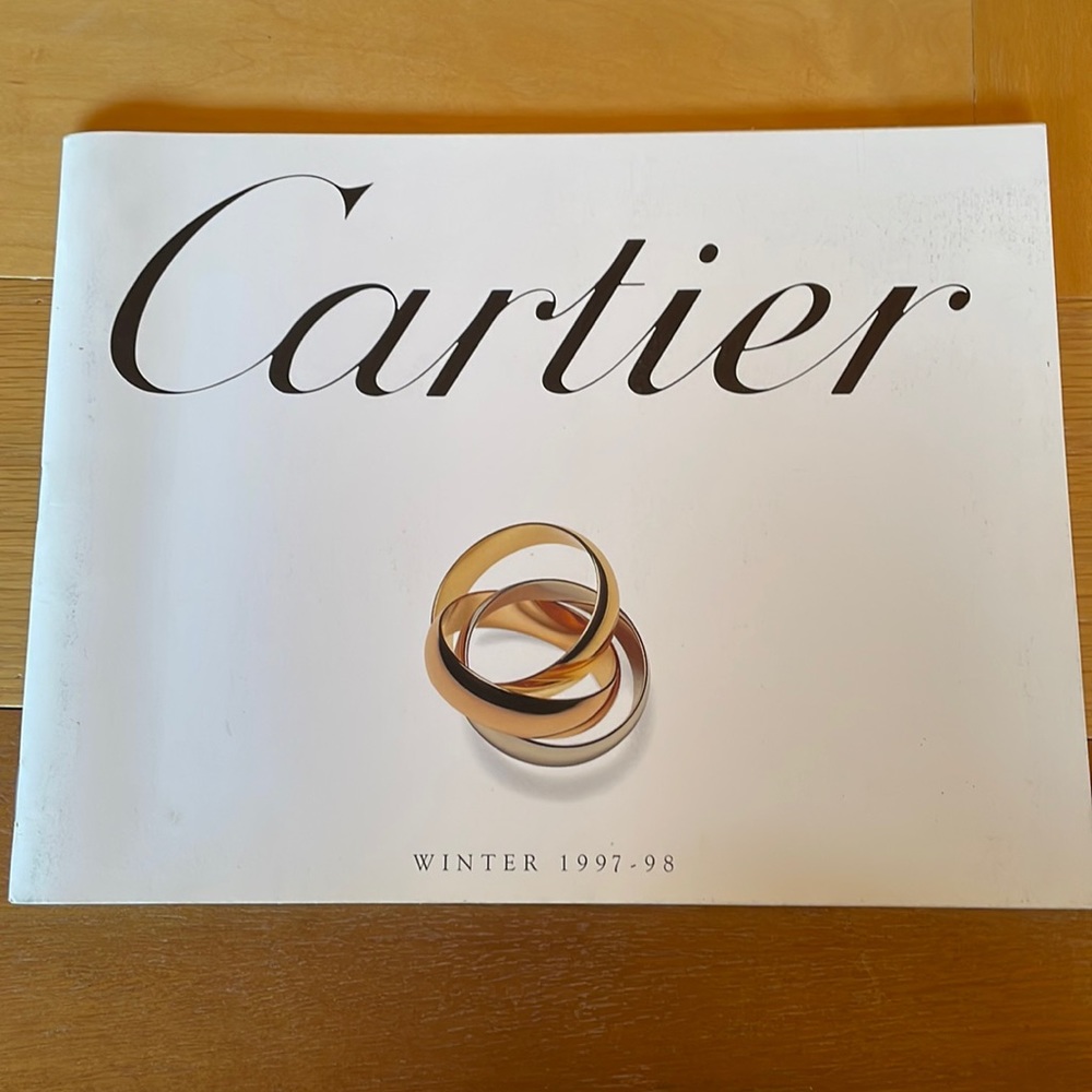 Cartier catalog Holiday Winter 1997-98